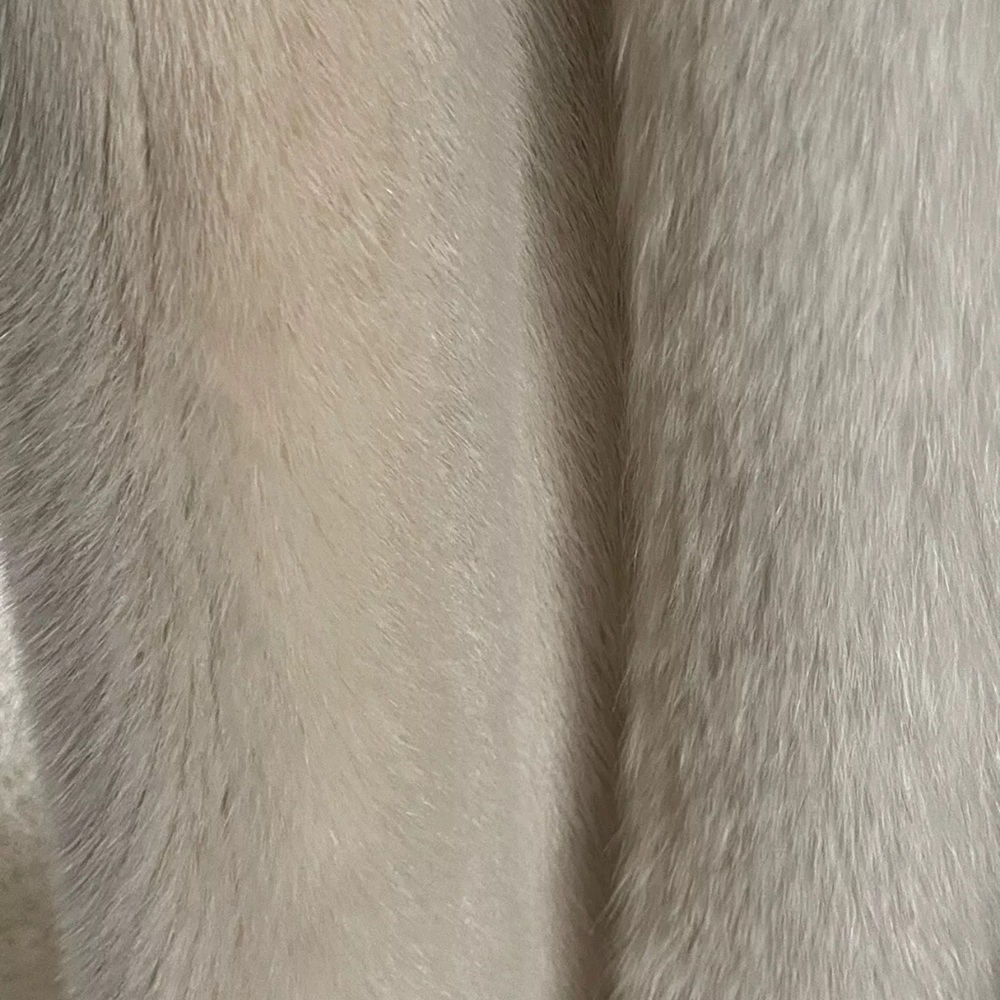 Christian Dior Cream Blush  Mink and Fox Fur Coat - Picture 11 of 16